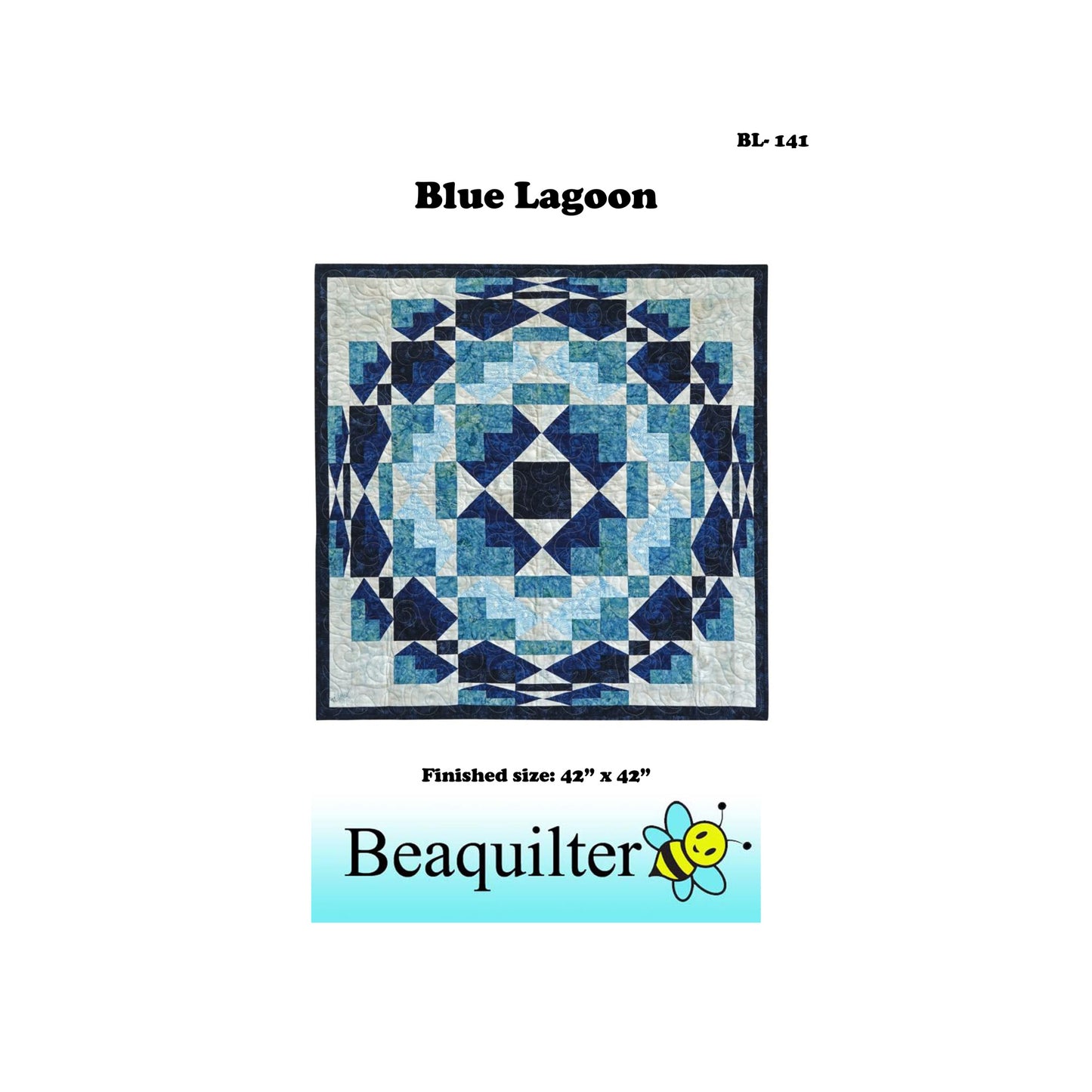 Blue Lagoon Quilt Pattern BL2-141 - Paper Pattern