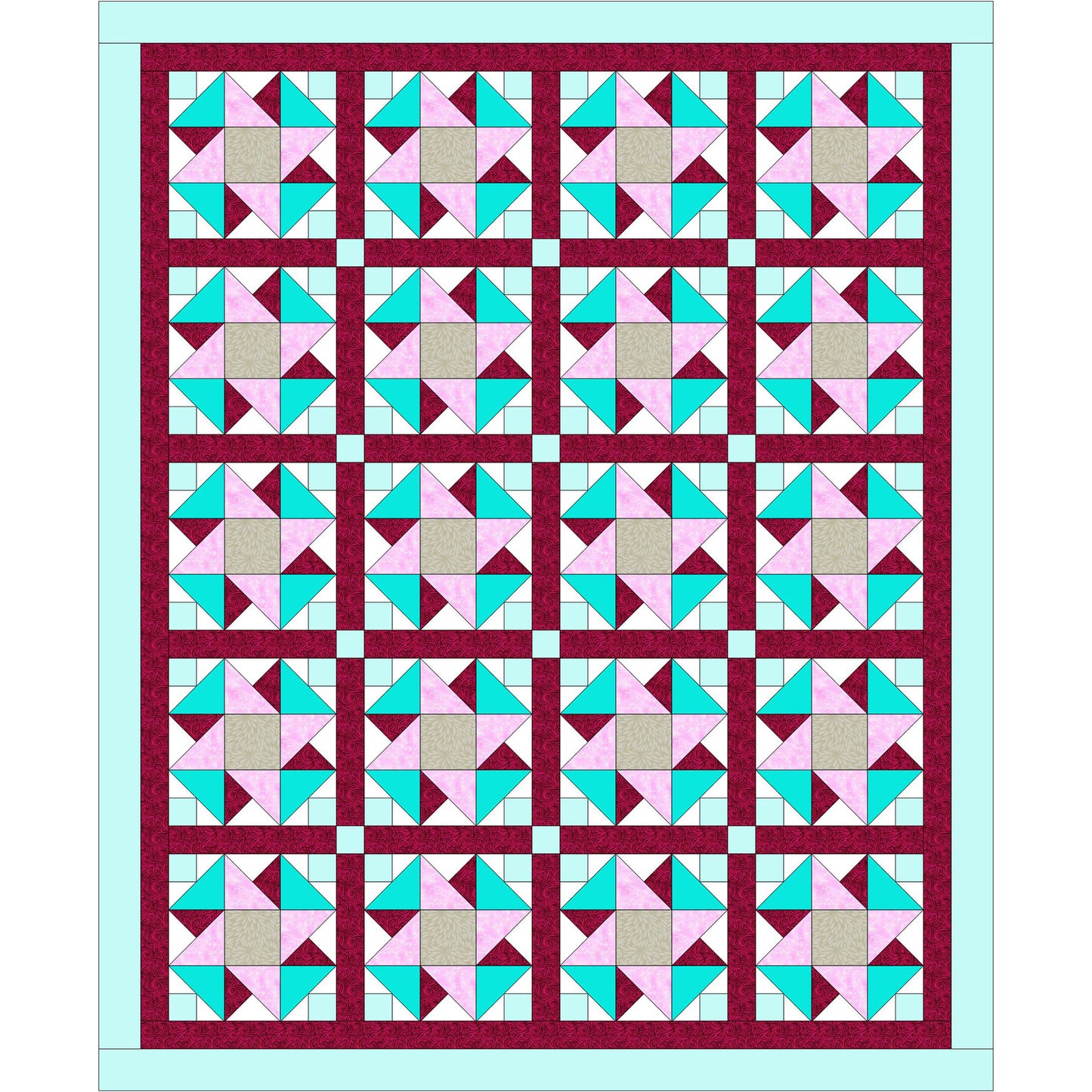 Meringues Quilt BL2-167e - Downloadable Pattern