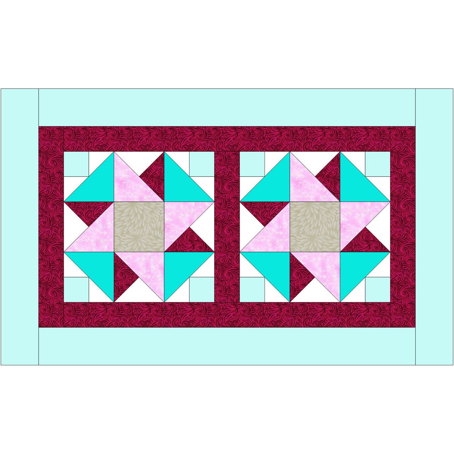 Meringues Quilt BL2-167e - Downloadable Pattern