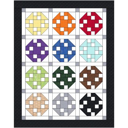 Tumbleweeds Quilt BL2-200e - Downloadable Pattern