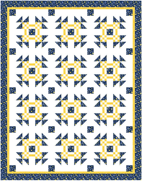 You're So Fine Quilt BL2-210e  - Downloadable Pattern