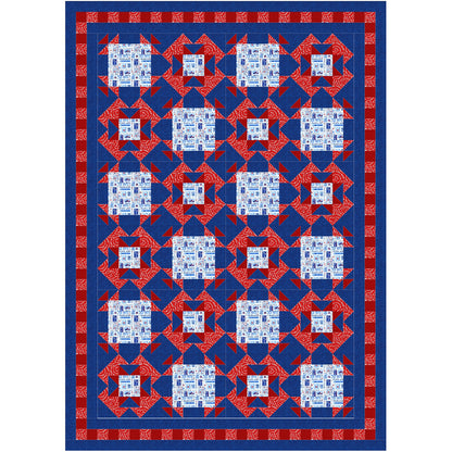 A Night On The Town Quilt BL2-214e - Downloadable Pattern