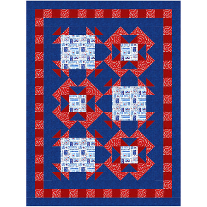 A Night On The Town Quilt BL2-214e - Downloadable Pattern