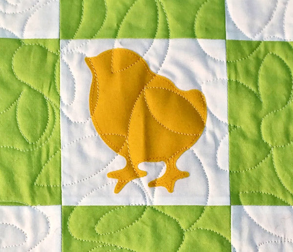 Spring Chicks Quilt Pattern BL2-215 - Paper Pattern