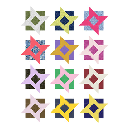 Fine China Quilt BL2-216e - Downloadable Pattern