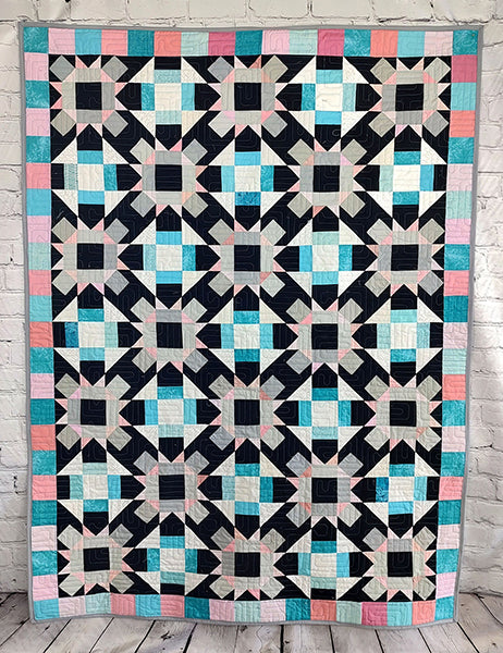 Coin Toss Quilt BL2-222e - Downloadable Pattern