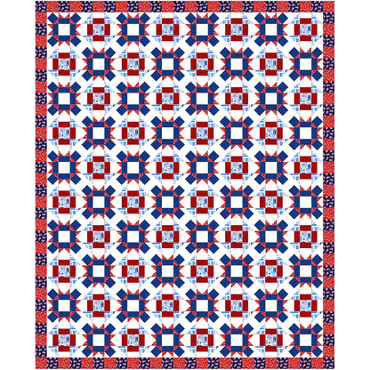 Coin Toss Quilt BL2-222e - Downloadable Pattern