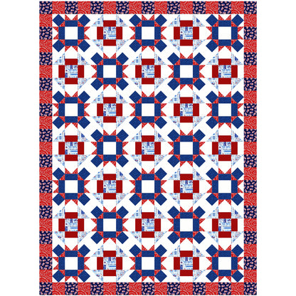 Coin Toss Quilt BL2-222e - Downloadable Pattern