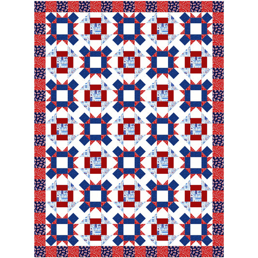 Coin Toss Quilt BL2-222e - Downloadable Pattern