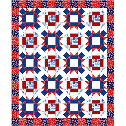 Coin Toss Quilt BL2-222e - Downloadable Pattern