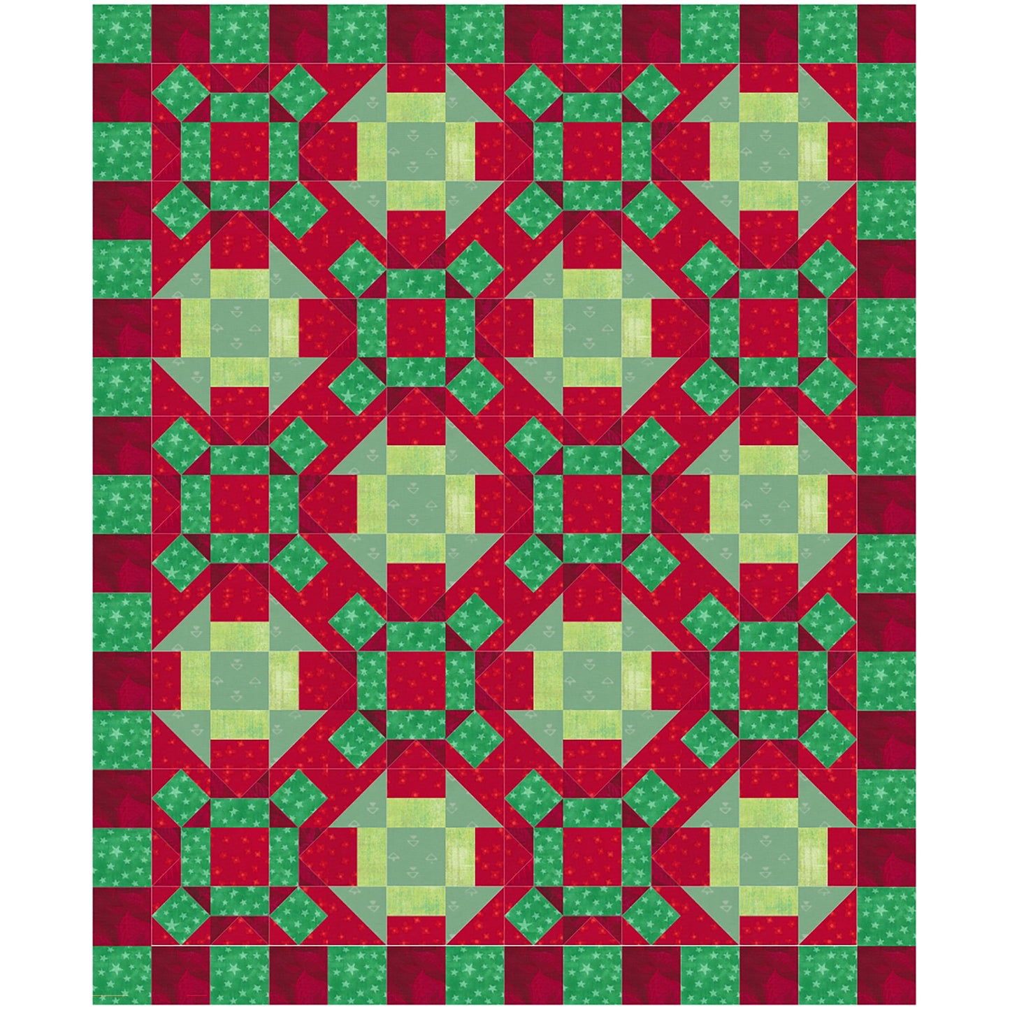 Coin Toss Quilt BL2-222e - Downloadable Pattern