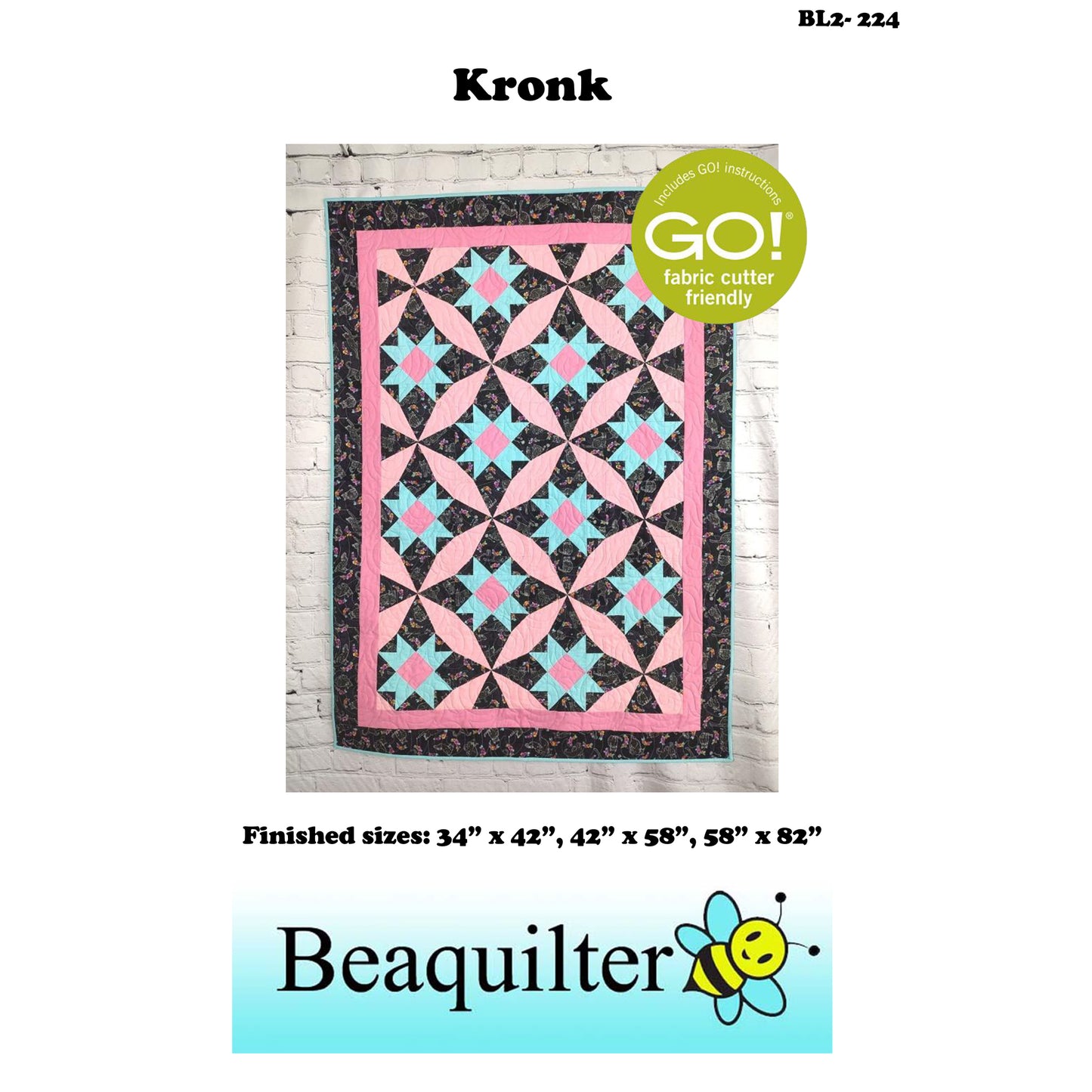 Kronk Quilt Pattern BL2-224 - Paper Pattern