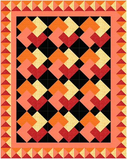 Shuffle Quilt BL2-229e - Downloadable Pattern