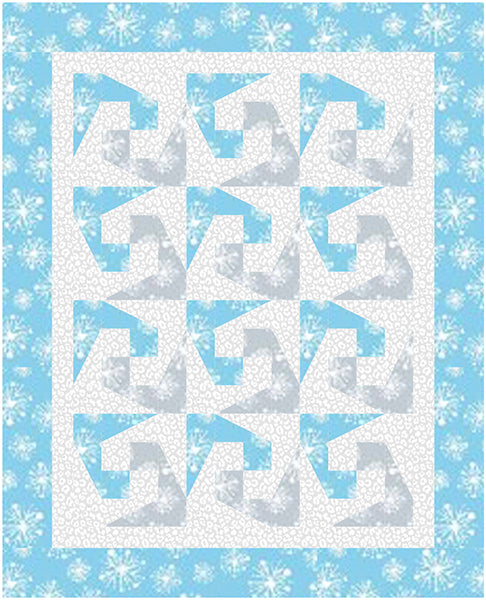 Plagues Quilt Pattern BL2-232 - Paper Pattern