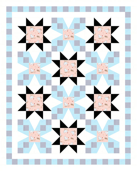 Picnic Quilt BL2-238e - Downloadable Pattern