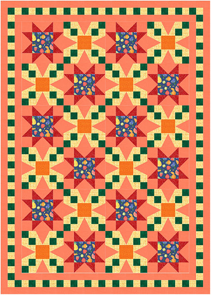 Picnic Quilt BL2-238e - Downloadable Pattern