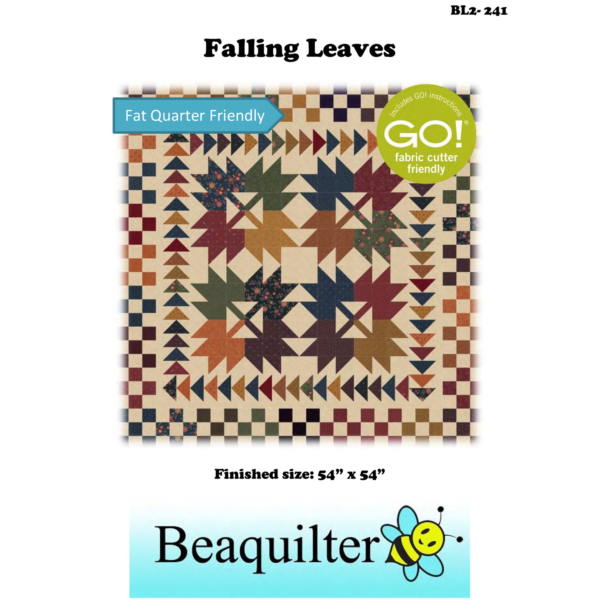 Falling Leaves Quilt BL2-241e - Downloadable Pattern – QuiltWoman.com