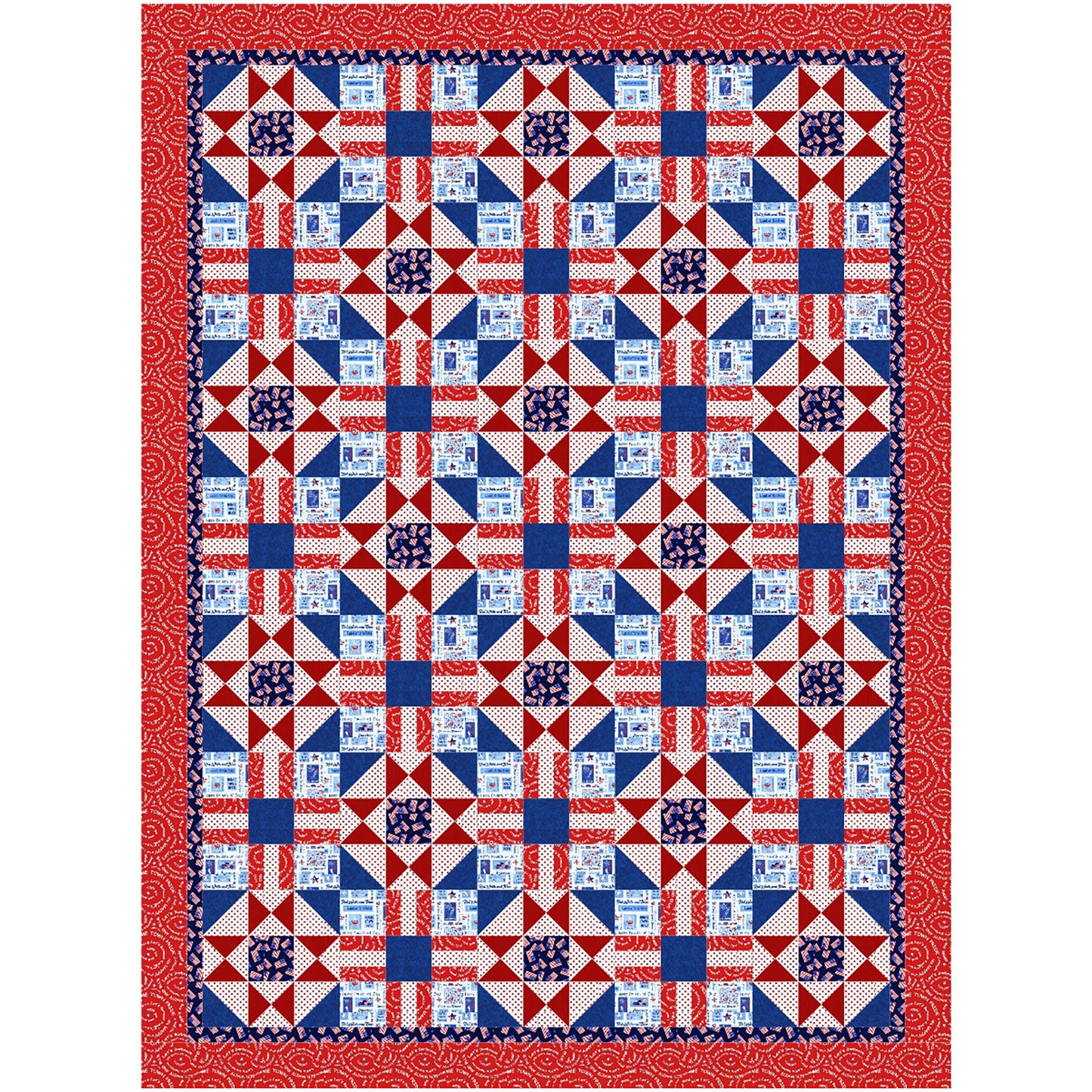 Election Quilt BL2-242e - Downloadable Pattern