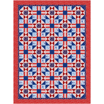 Election Quilt BL2-242e - Downloadable Pattern