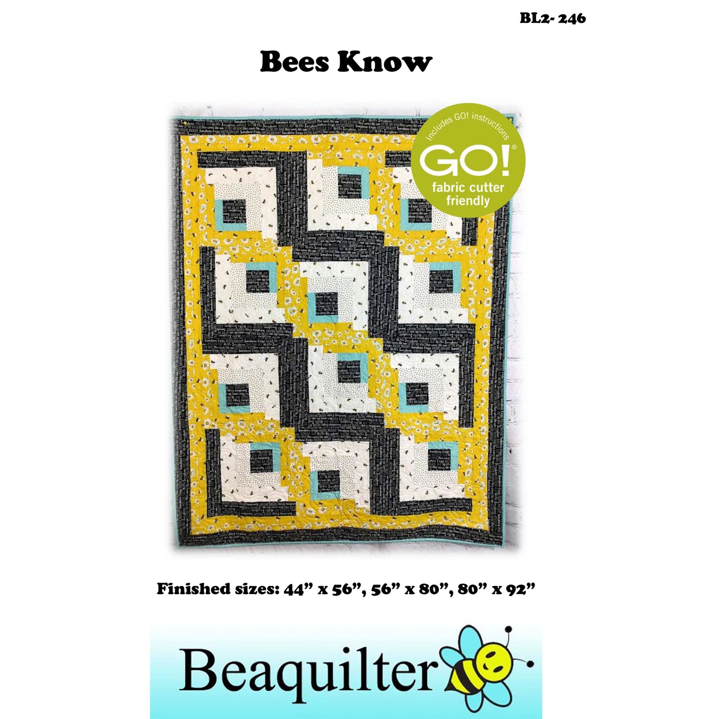Bees Know Quilt BL2-246e - Downloadable Pattern