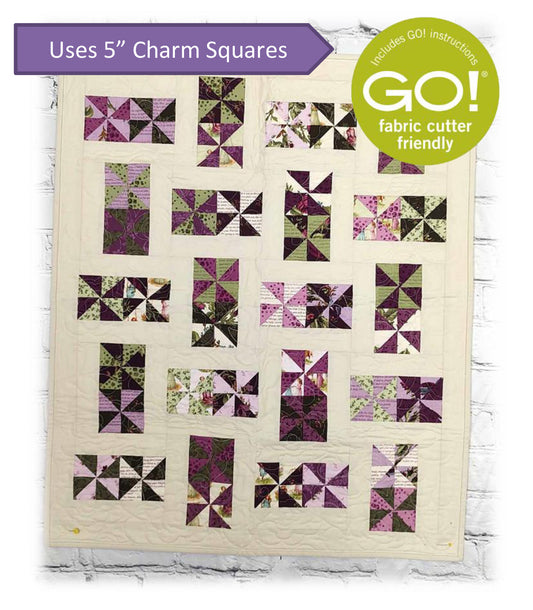 Parading Pinwheels Quilt BL2-247e - Downloadable Pattern