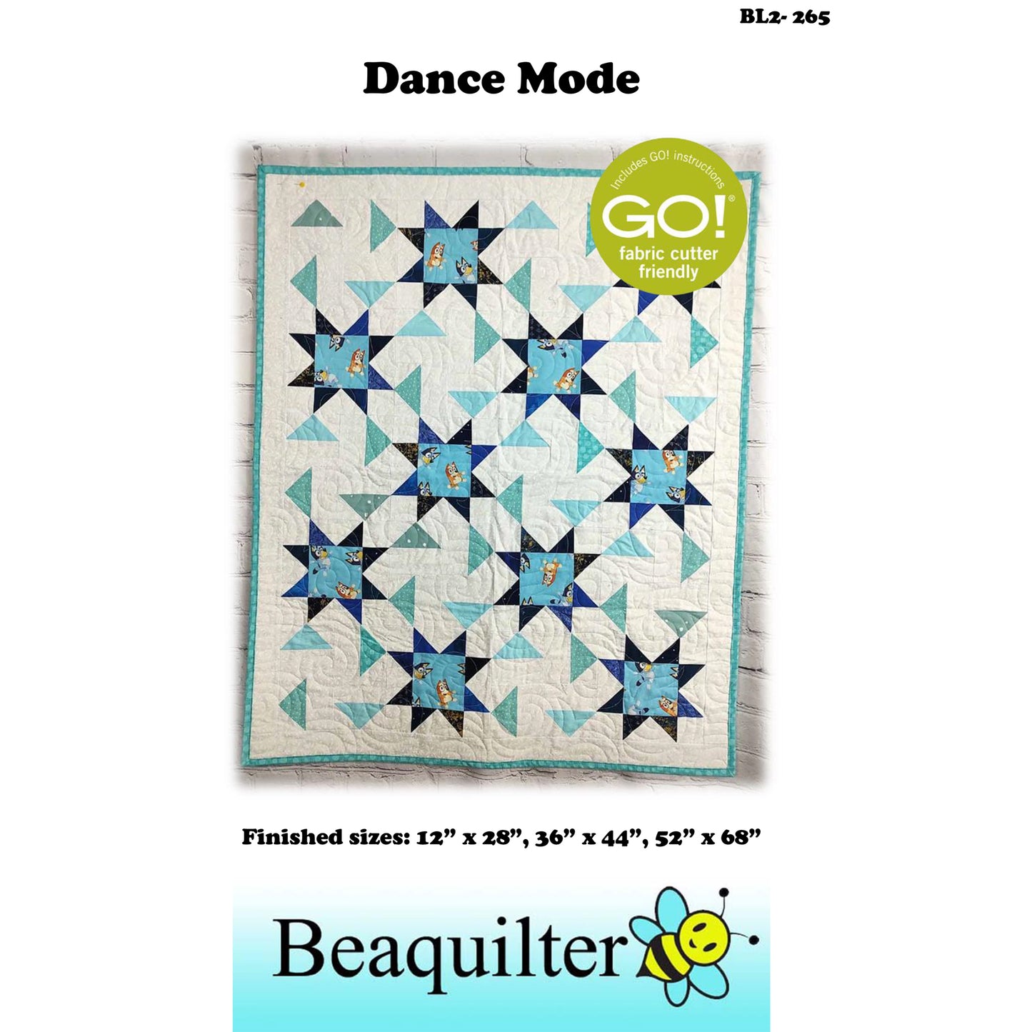 Dance Mode Quilt BL2-265e - Downloadable Pattern