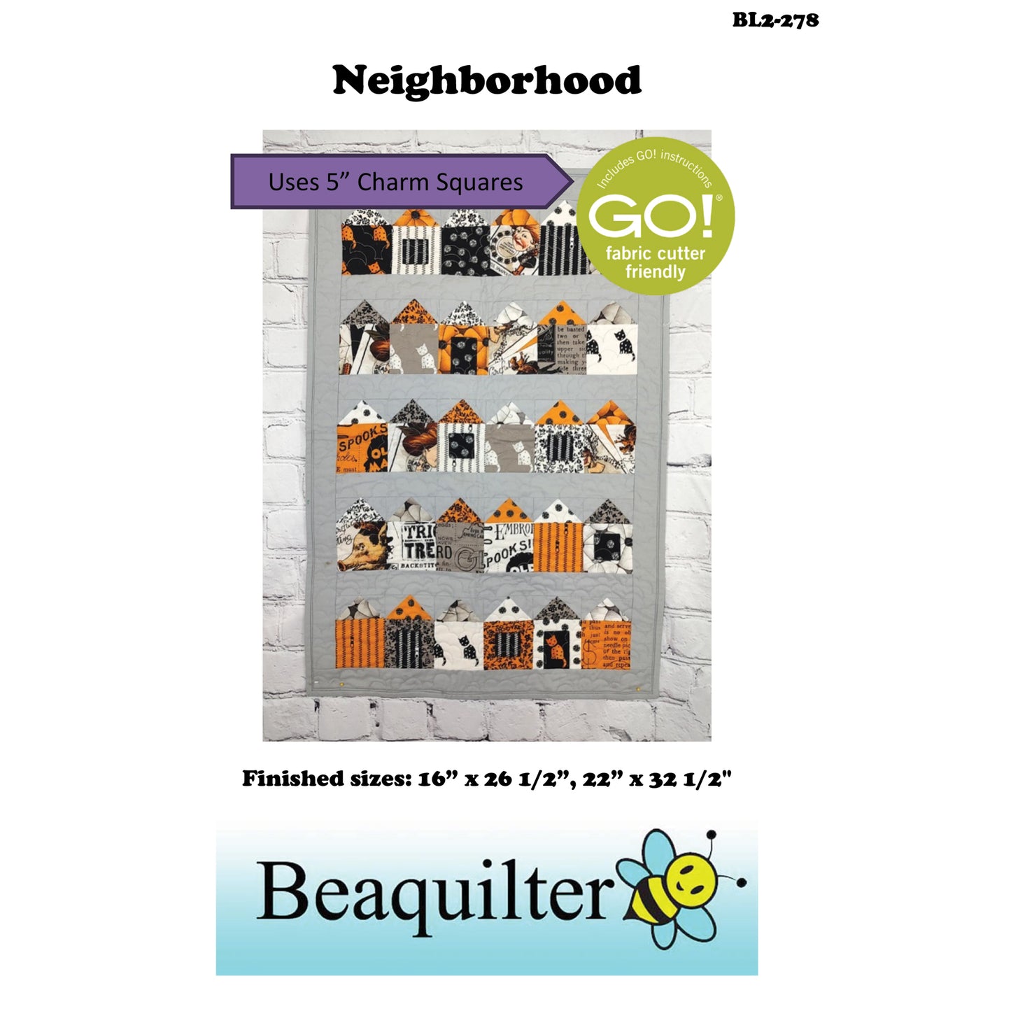 Cover image of pattern for Neighborhood Quilts.