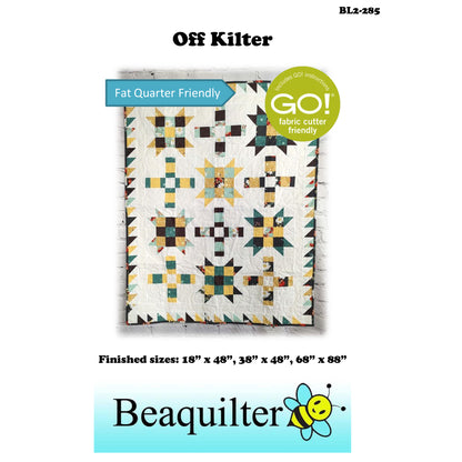 Cover image of pattern for Off Kilter Quilt.