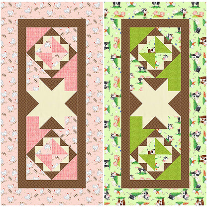 Pumpkin Vines Quilt BL2-231e - Downloadable Pattern