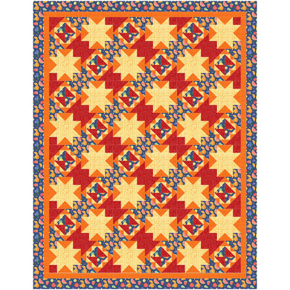 Pumpkin Vines Quilt BL2-231e - Downloadable Pattern