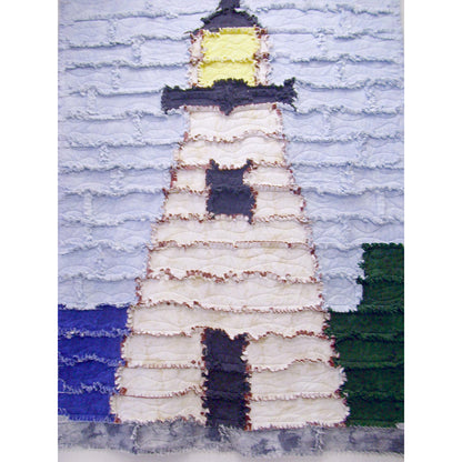 Lighthouse Rag Quilt BS2-203e - Downloadable Pattern