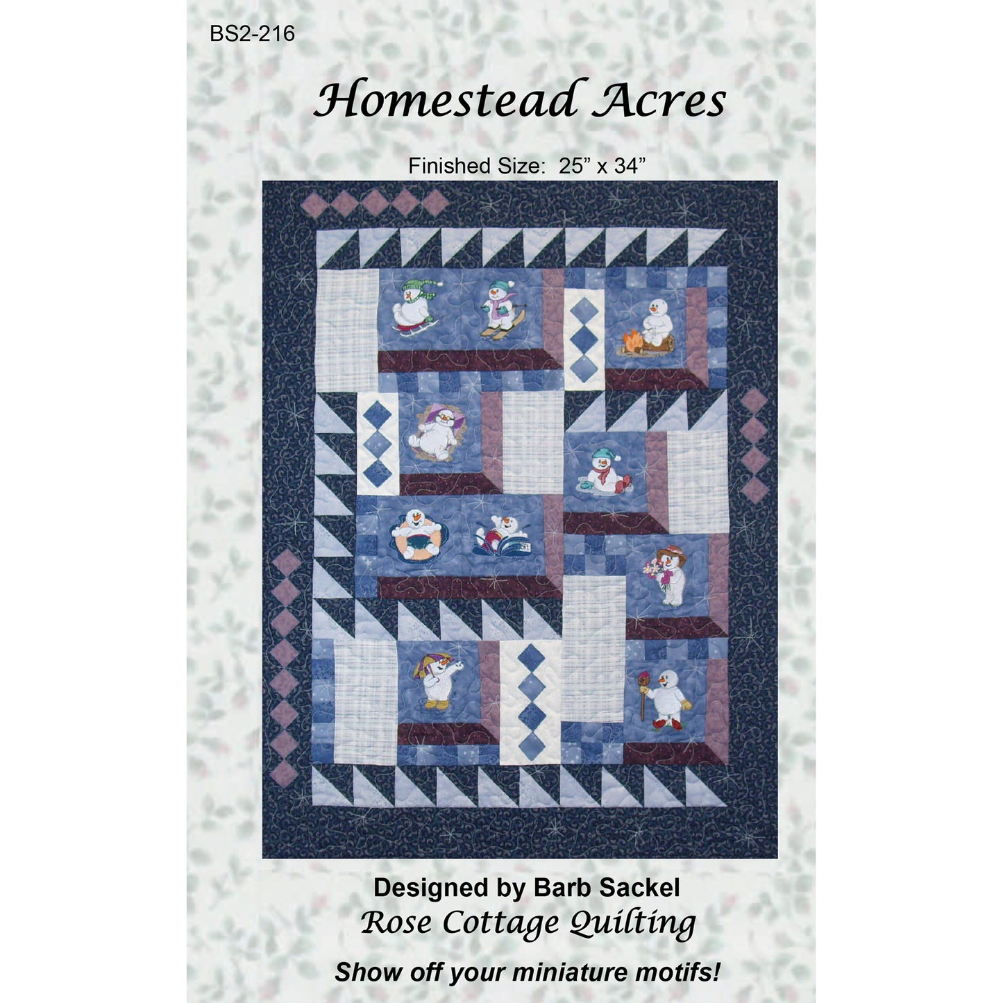 Homestead Acres Quilt Pattern BS2-216 - Paper Pattern