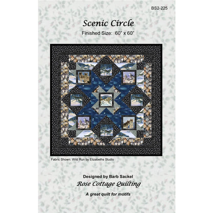 Scenic Circle Quilt BS2-225e - Downloadable Pattern