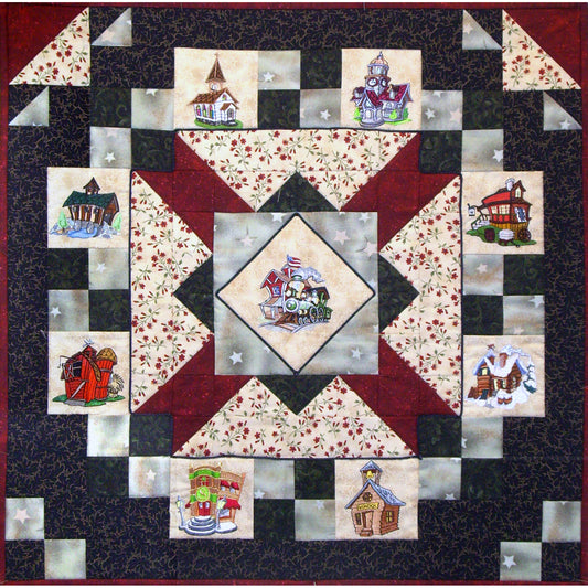 Circle of Fun Quilt BS2-230e - Downloadable Pattern