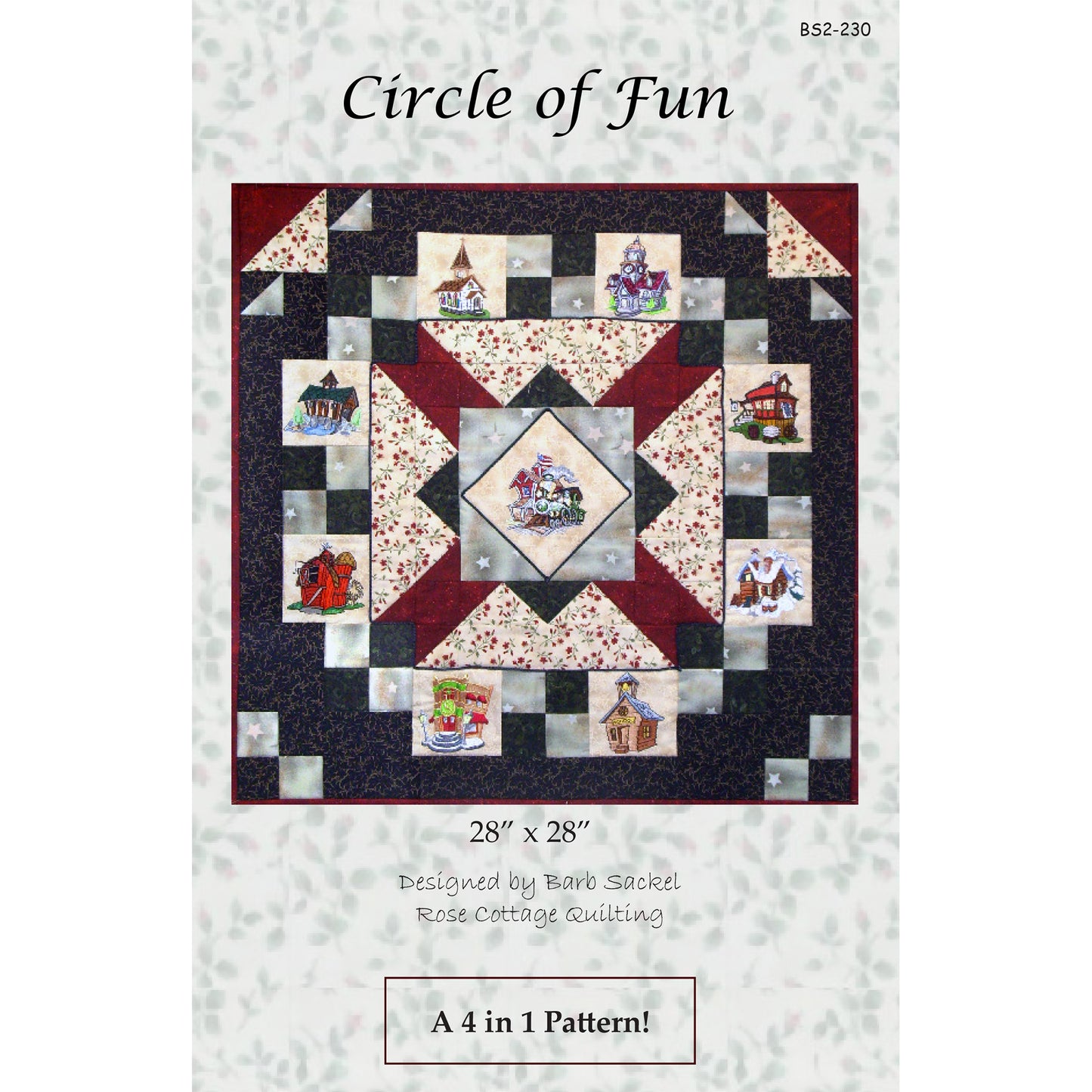Circle of Fun Quilt Pattern BS2-230 - Paper Pattern