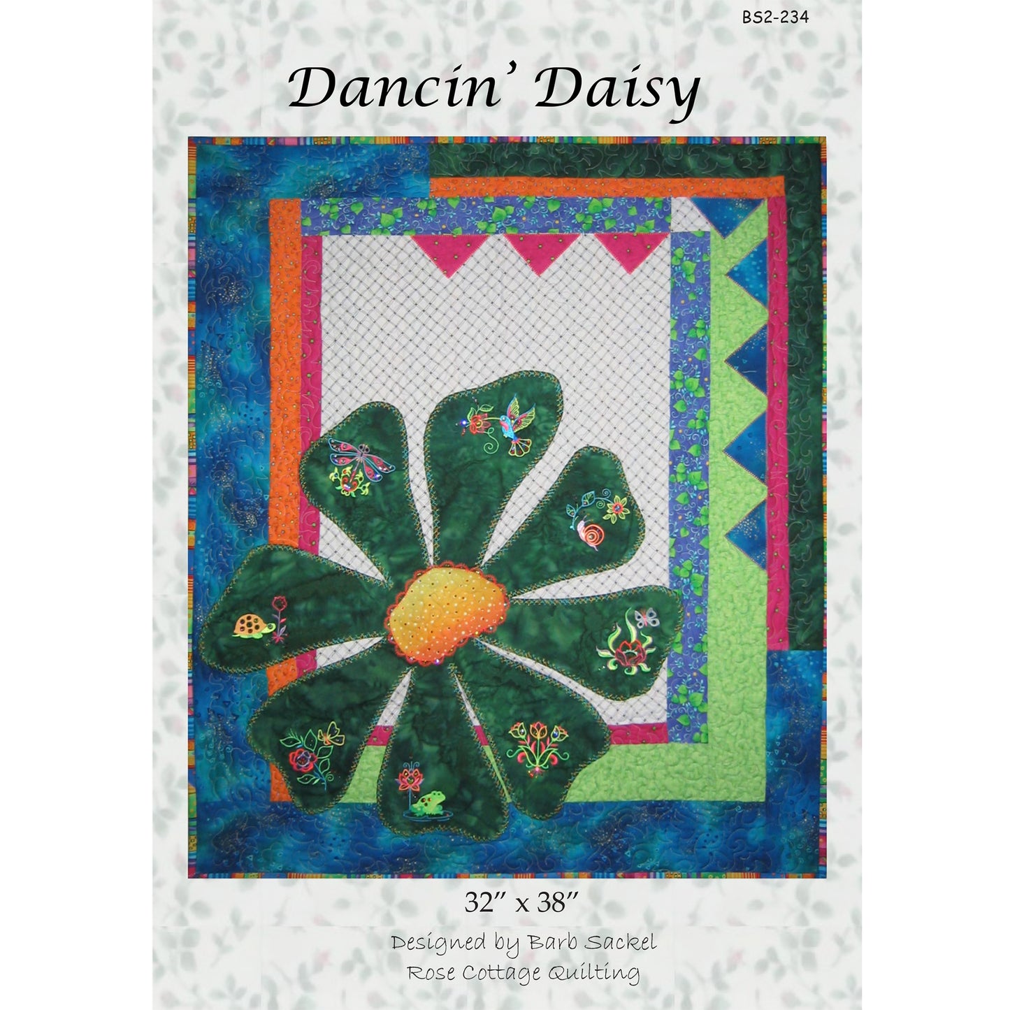 Dancin' Daisy Quilt Pattern BS2-234 - Paper Pattern