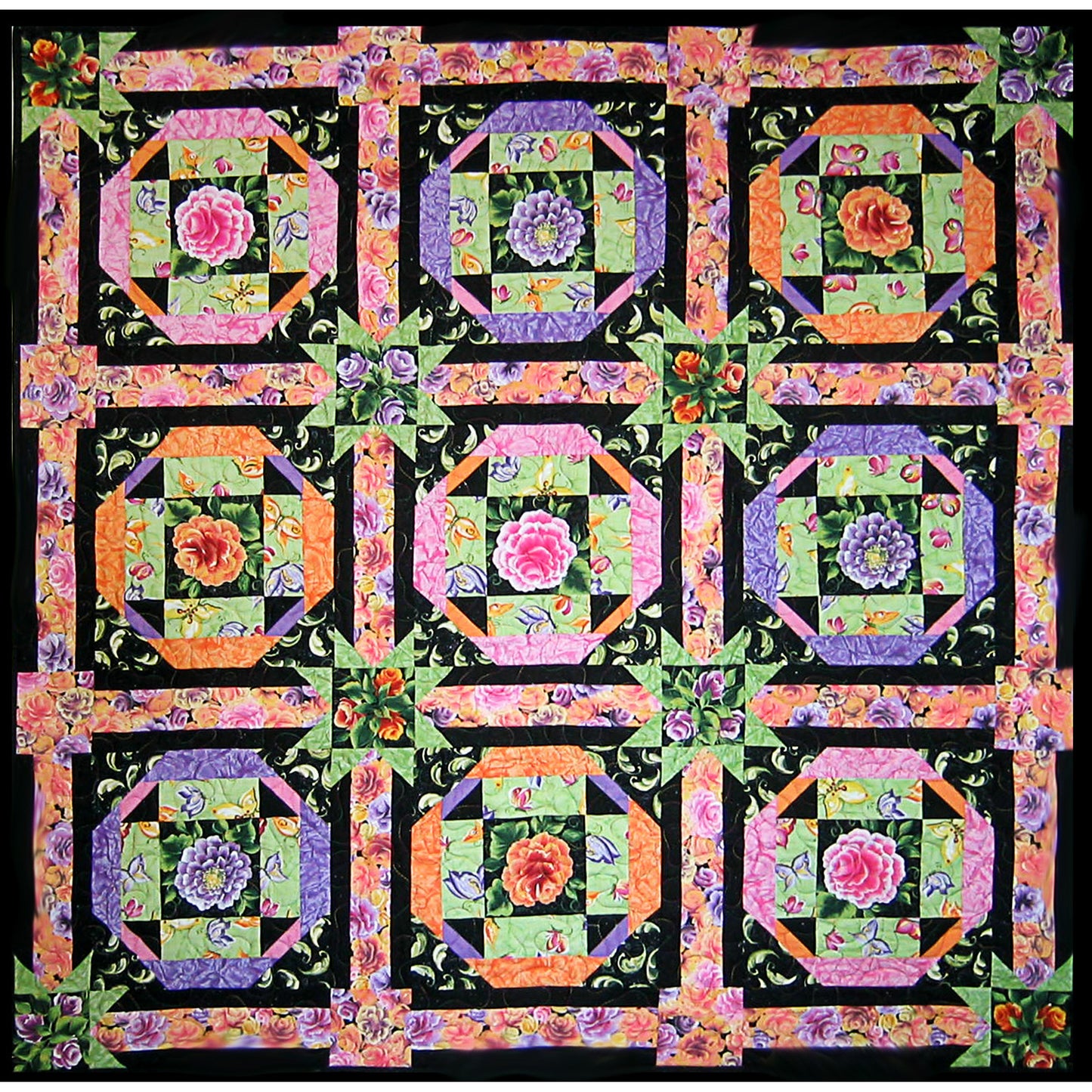 Donna's Meadow Quilt BS2-236e - Downloadable Pattern