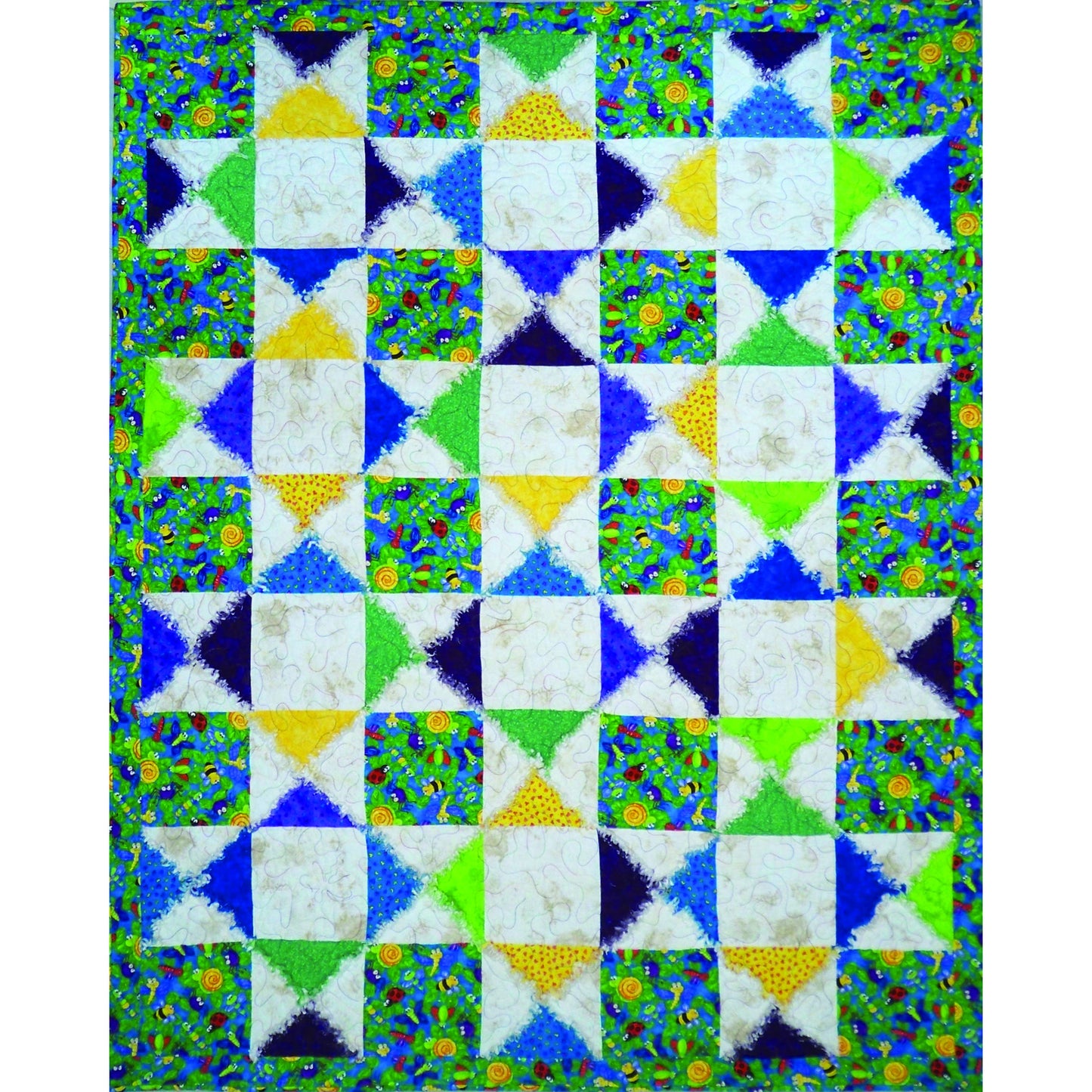 Rag Star Quilt Pattern BS2-237 - Paper Pattern