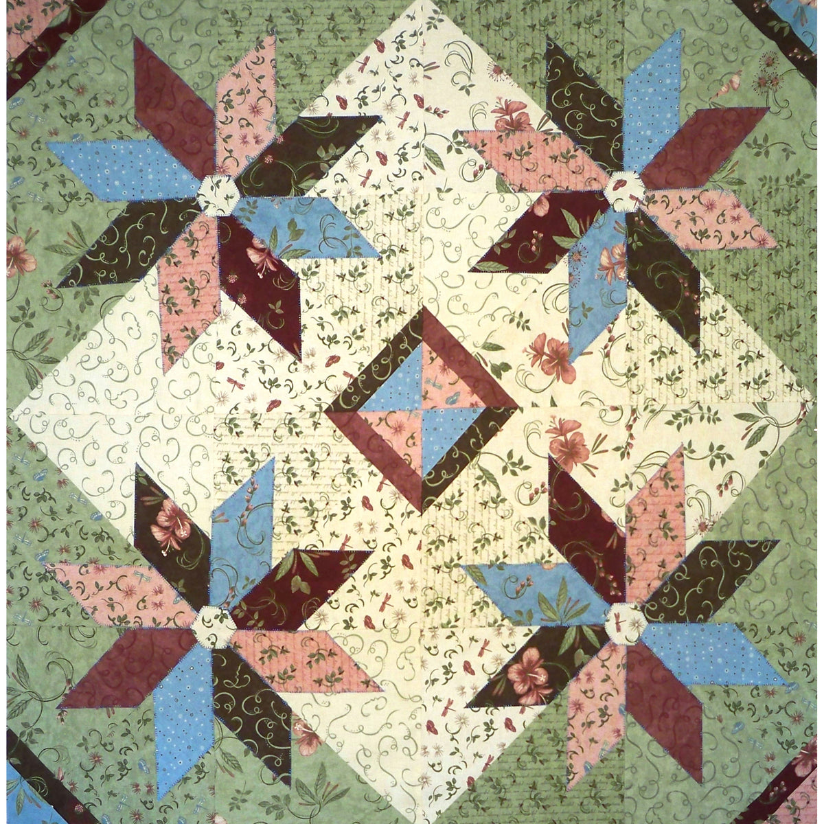 Aspen Quilt Pattern Aspen in Bloom Quilt BS2-241e - Downloadable Pattern – QuiltWoman.com