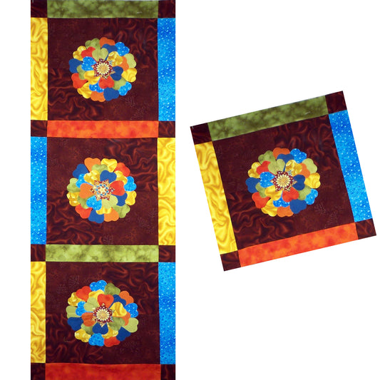 Dahlias Quilt BS2-242e - Downloadable Pattern