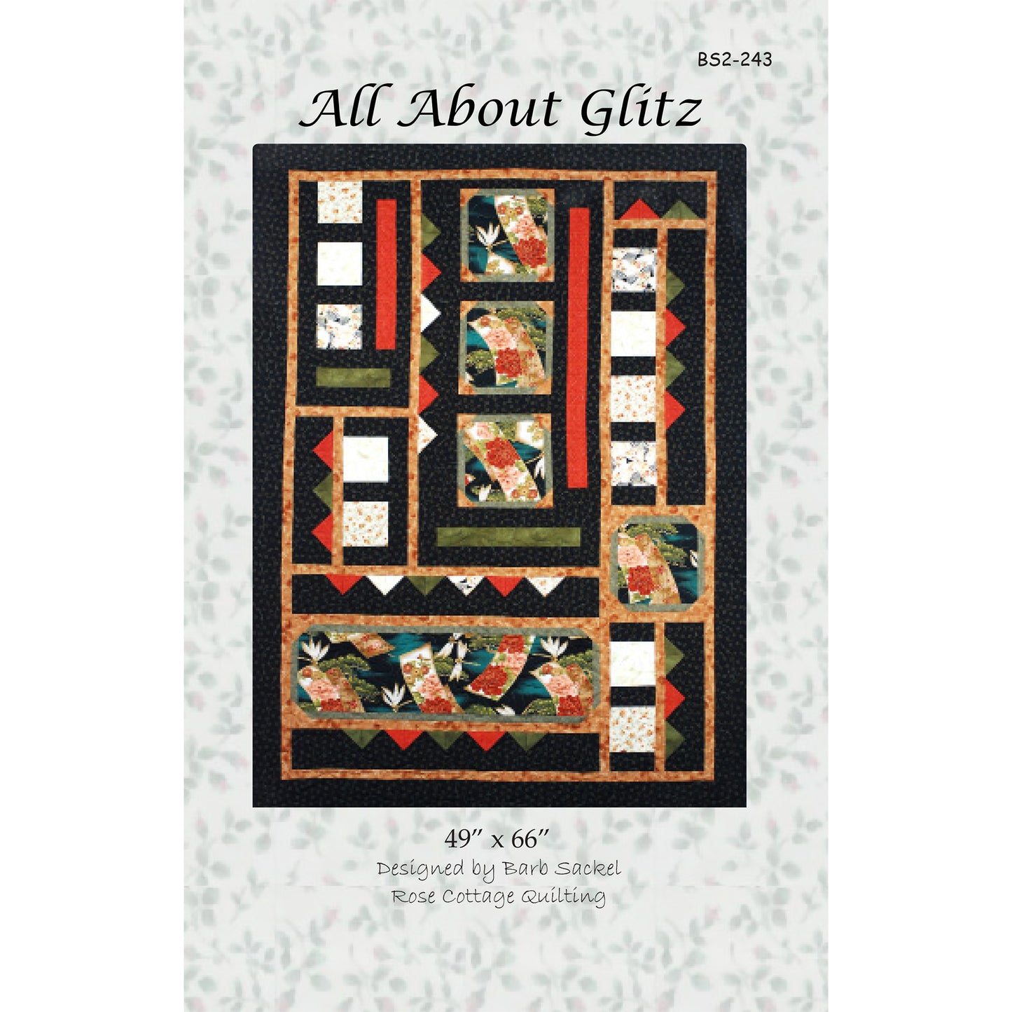 All About Glitz Quilt BS2-243e - Downloadable Pattern
