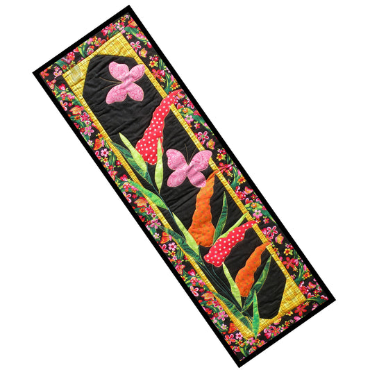 Butterfly Bush Skinnie Quilt BS2-256e - Downloadable Pattern