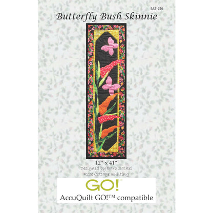 Butterfly Bush Skinnie Quilt Pattern BS2-256 - Paper Pattern