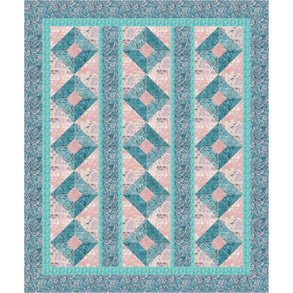 Batik Squares Quilt Pattern BS2-257w - Wholesale Product