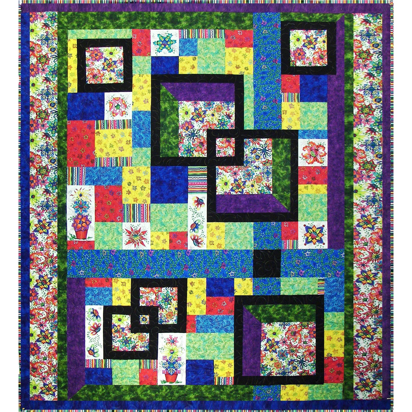 Picture Collection Quilt BS2-259e - Downloadable Pattern