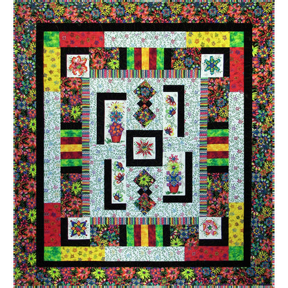 Spice in the Tropics Quilt BS2-260e - Downloadable Pattern
