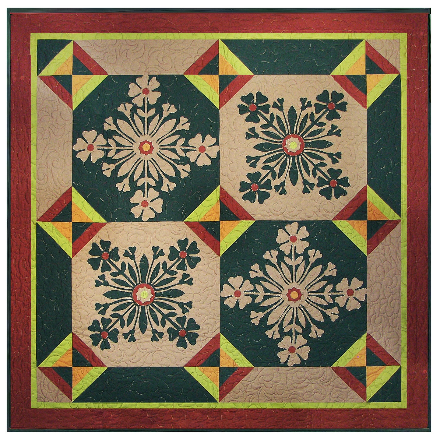 Hula Dance Quilt BS2-262e - Downloadable Pattern