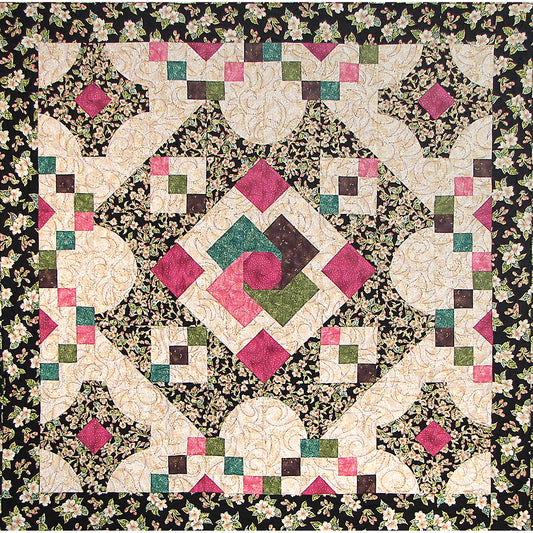 Queen's Courtyard Quilt Pattern BS2-266 - Paper Pattern