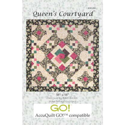 Queen's Courtyard Quilt Pattern BS2-266 - Paper Pattern