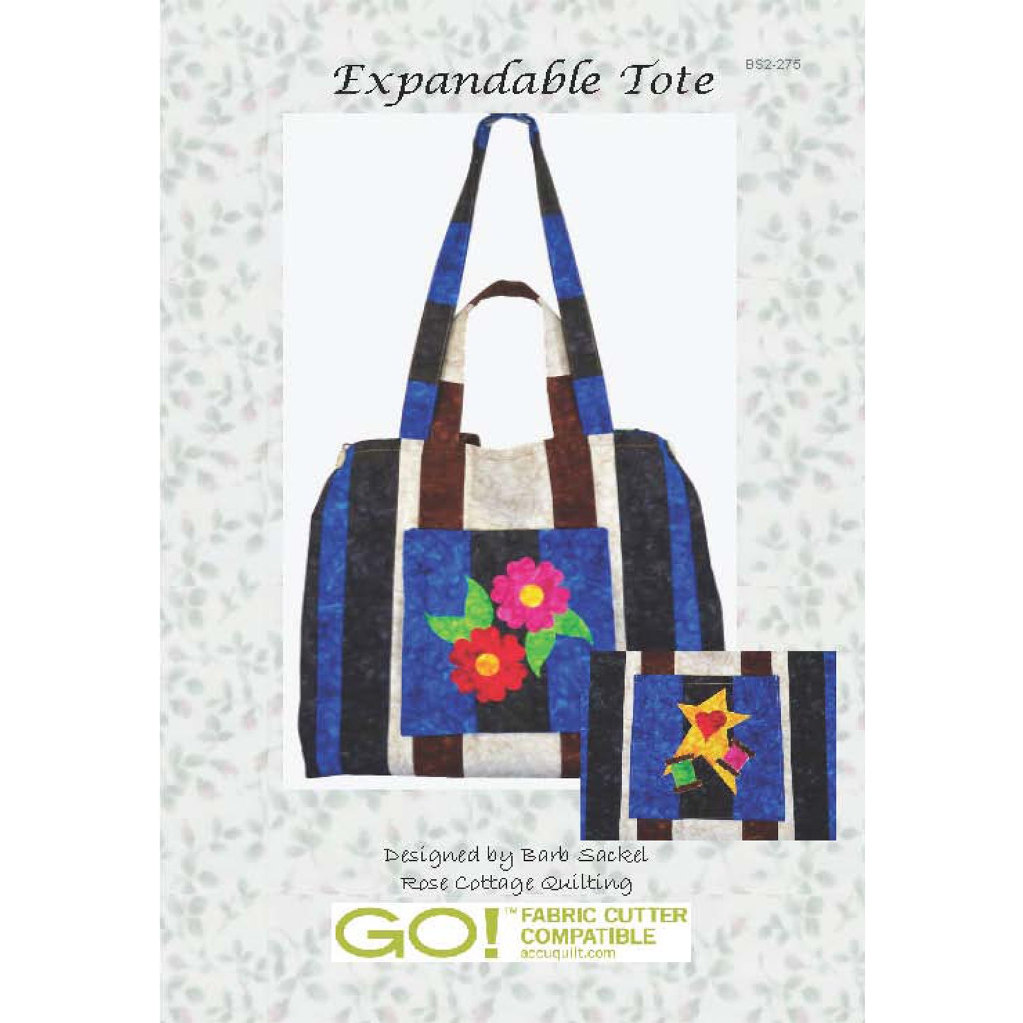 Expandable Tote Pattern BS2-275 - Paper Pattern